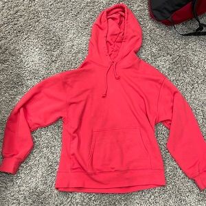 red aritiza hoodie size 2